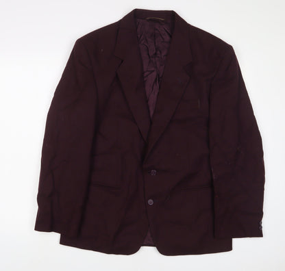 Mens UK Size 40 Skopes Regular Purple Suit Jacket