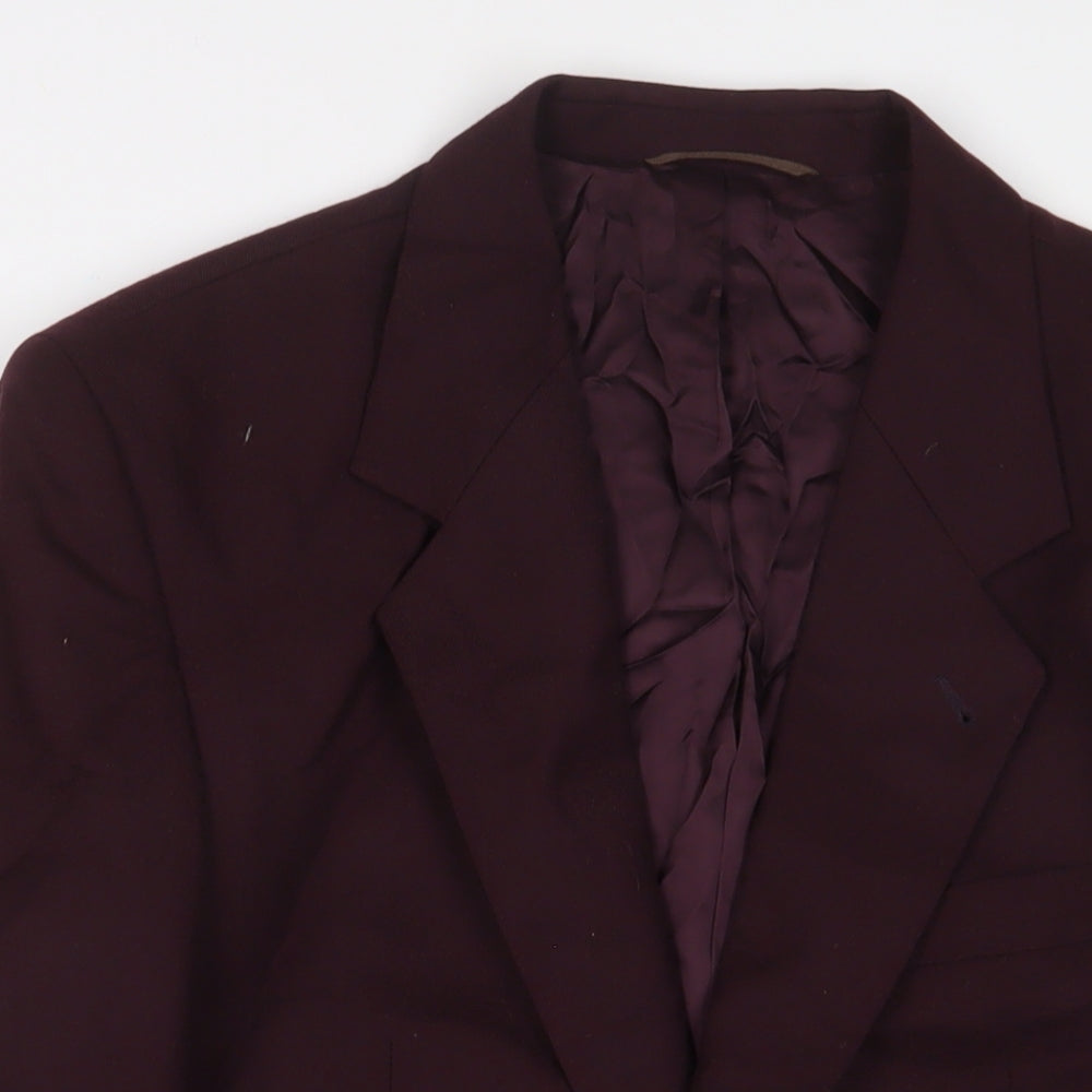 Mens UK Size 40 Skopes Regular Purple Suit Jacket