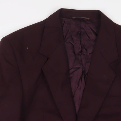 Mens UK Size 40 Skopes Regular Purple Suit Jacket