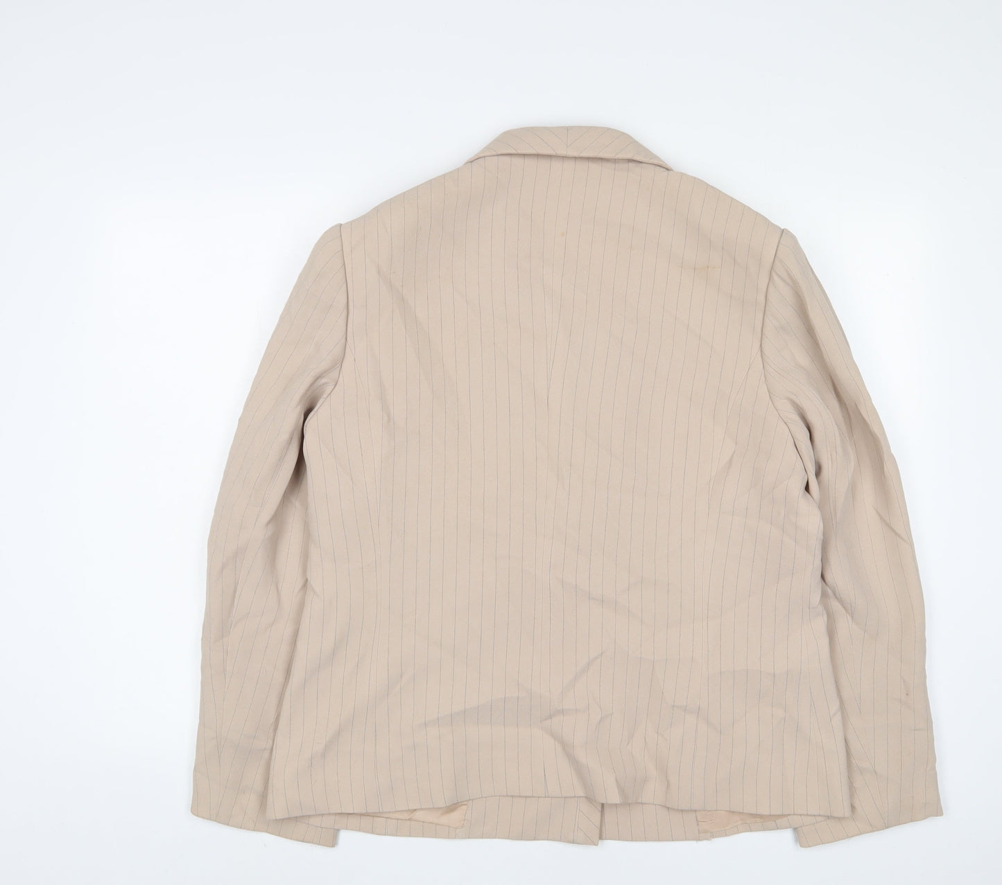Womens UK Size 18 Frank Usher Beige Jacket