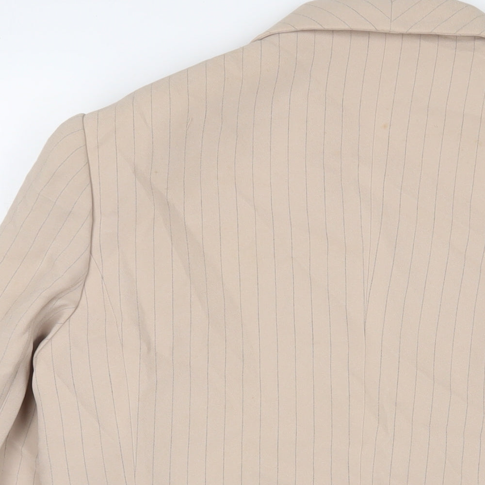 Womens UK Size 18 Frank Usher Beige Jacket