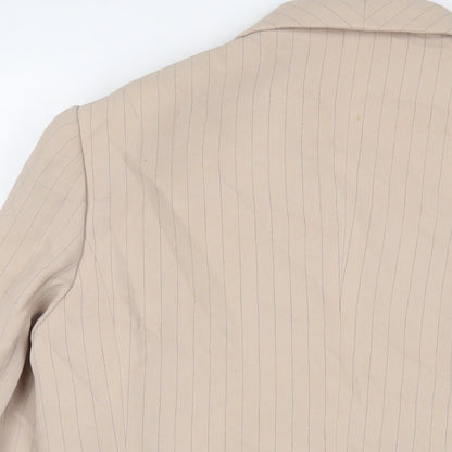 Womens UK Size 18 Frank Usher Beige Jacket