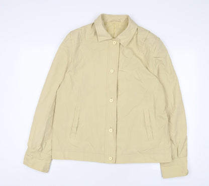 Womens UK Size 16 Dannimac Yellow Jacket