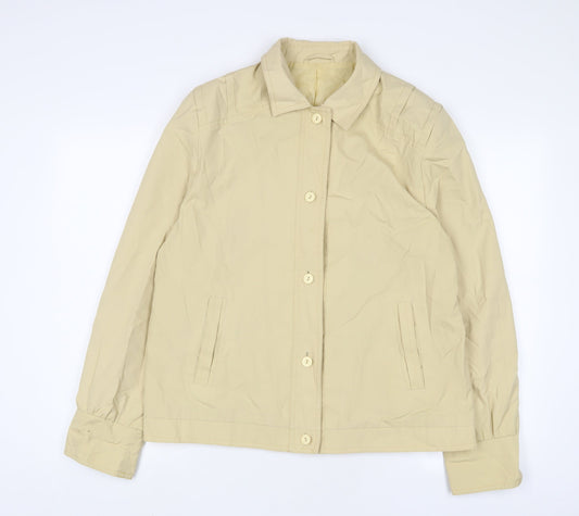 Womens UK Size 16 Dannimac Yellow Jacket