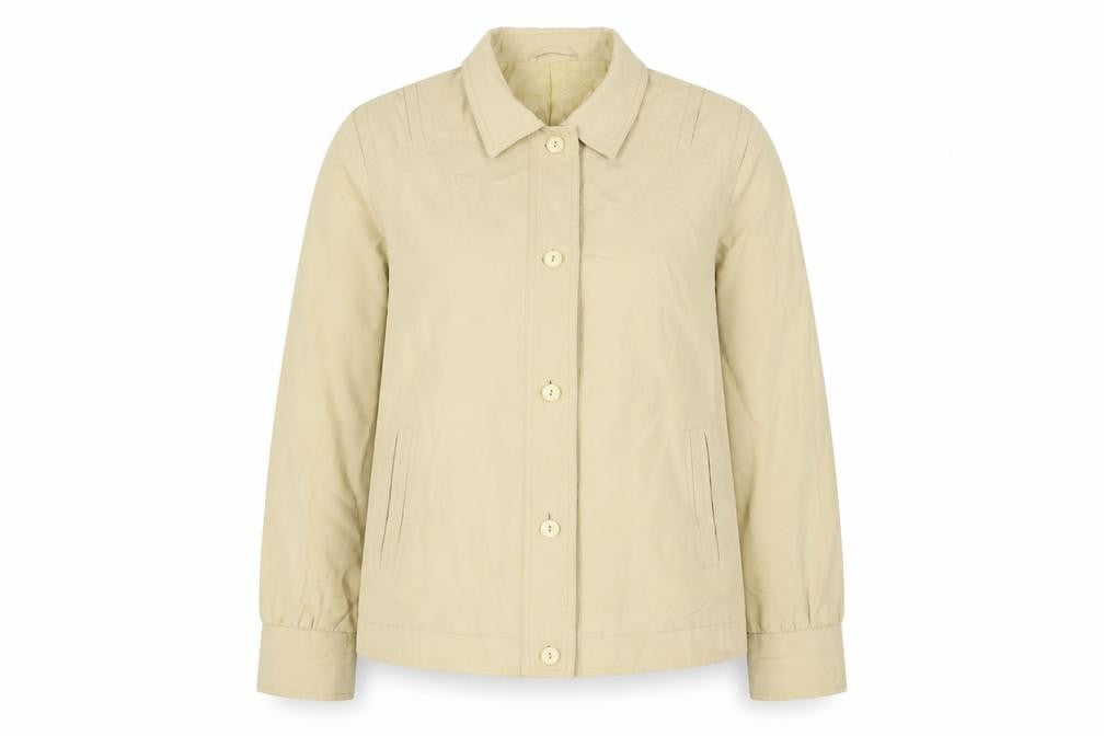 Womens UK Size 16 Dannimac Yellow Jacket