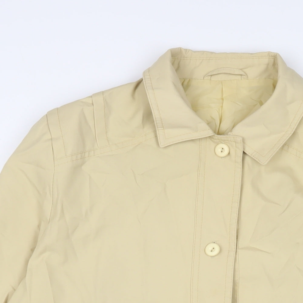 Womens UK Size 16 Dannimac Yellow Jacket
