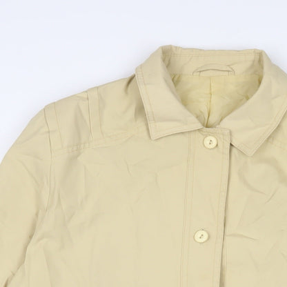 Womens UK Size 16 Dannimac Yellow Jacket