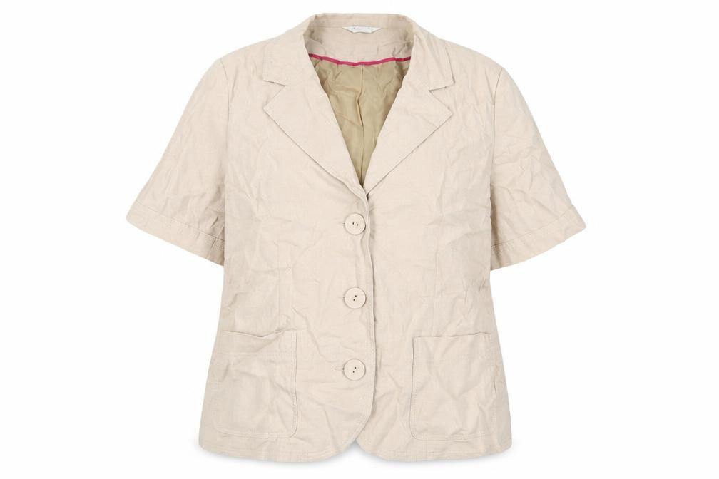 Womens UK Size 18 Classic Beige Jacket
