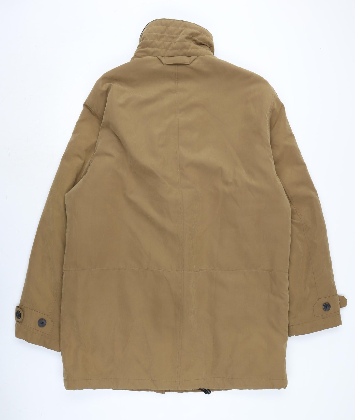 Mens UK Size 44 Downstairs Brown Overcoat