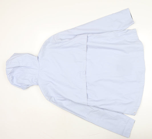 DUNNES Womens Blue Anorak Jacket Size 12 Zip