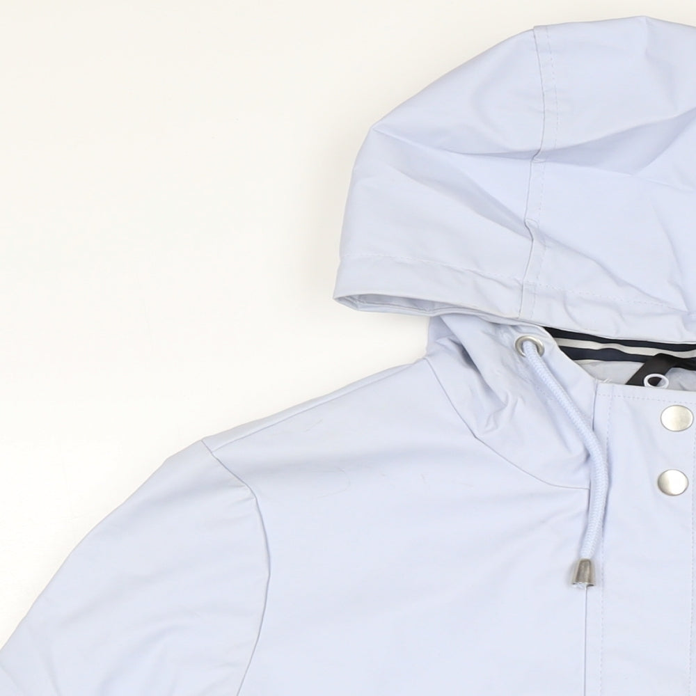 DUNNES Womens Blue Anorak Jacket Size 12 Zip