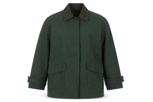 Mens UK Size L Henry white Green Overcoat