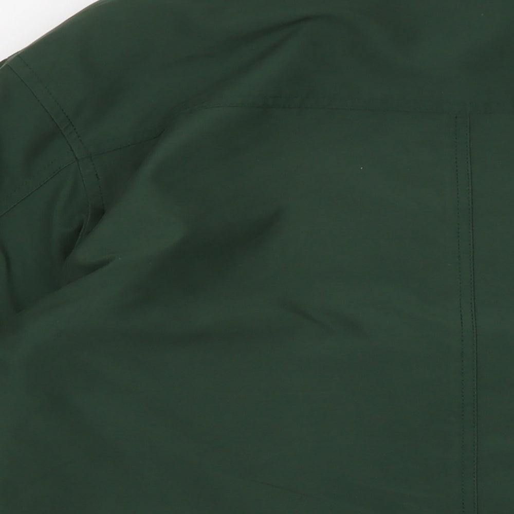 Mens UK Size L Henry white Green Overcoat