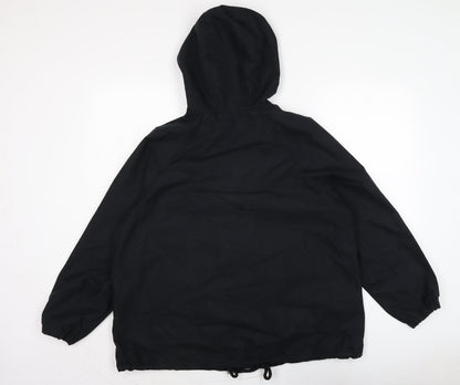 Mens UK Size S Marks and Spencer Black Anorak Coat
