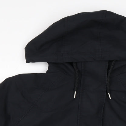 Mens UK Size S Marks and Spencer Black Anorak Coat