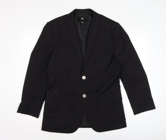 Mens UK Size 40 H&M Black Jacket