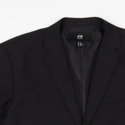 Mens UK Size 40 H&M Black Jacket