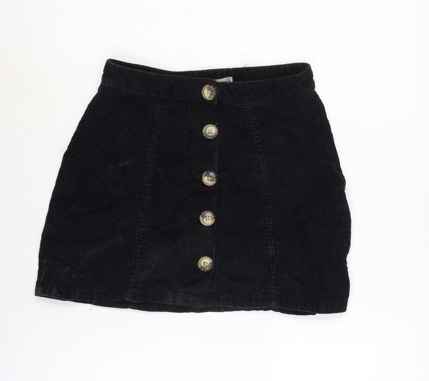 Womens UK Size 6 Denim & Co. A-Line Corduroy Skirt