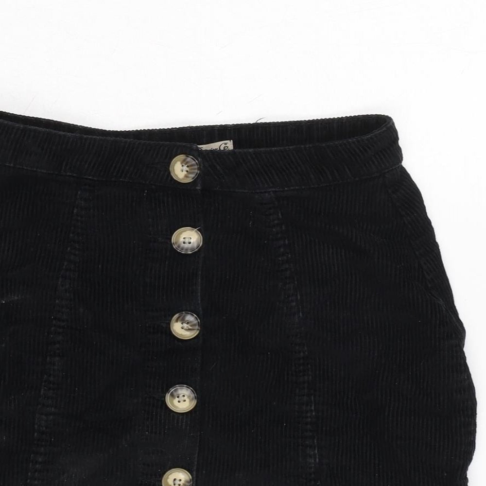 Womens UK Size 6 Denim & Co. A-Line Corduroy Skirt
