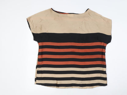 Womens UK Size 16 Wallis Multicoloured Basic T-Shirt
