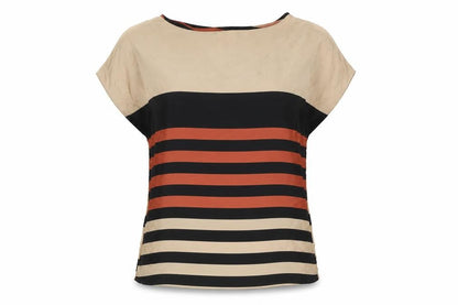 Womens UK Size 16 Wallis Multicoloured Basic T-Shirt
