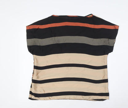 Womens UK Size 16 Wallis Multicoloured Basic T-Shirt