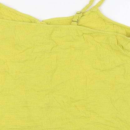 Womens UK Size 20 Yours Yellow Camisole T-Shirt