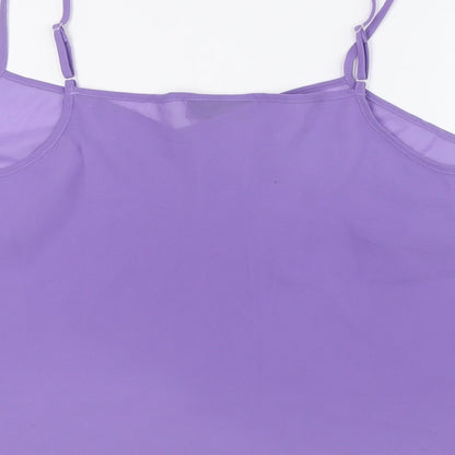 Womens UK Size 20 Antonino Philosophy Purple Camisole Blouse