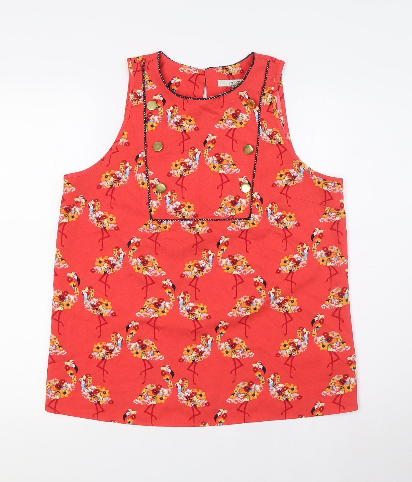Womens UK Size 12 NEXT Multicoloured Camisole Tank