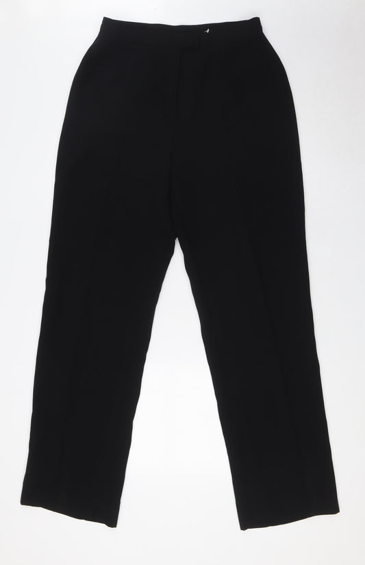 Womens UK Size 14 Principles Regular Fit  Black Trousers