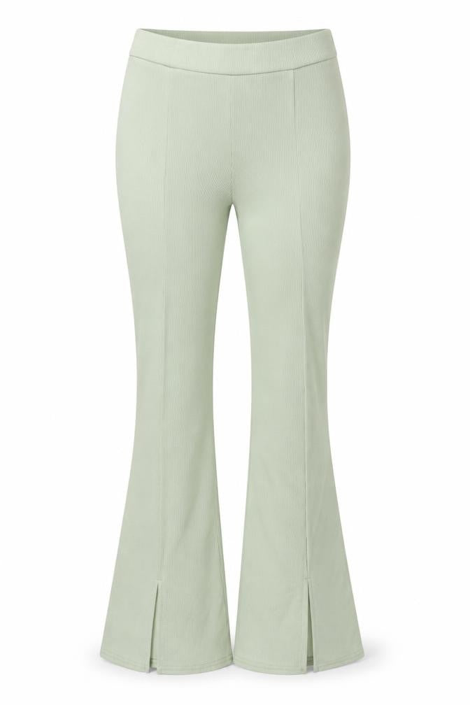 Womens UK Size 12 Boohoo Regular Fit  Green Trousers