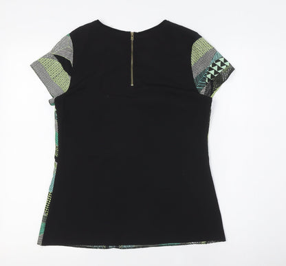 Womens UK Size 8 Dorothy Perkins Multicoloured Basic Button-Up