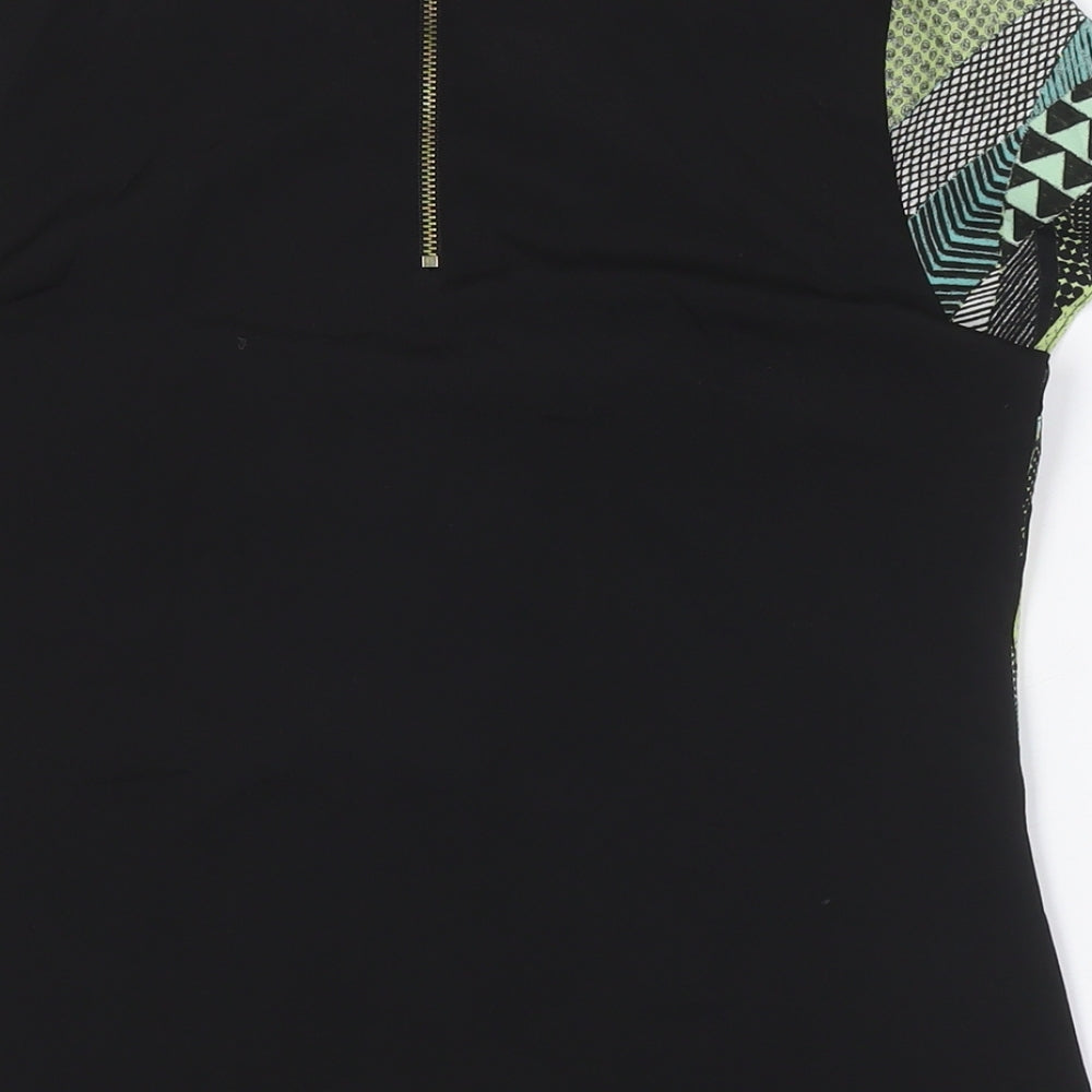 Womens UK Size 8 Dorothy Perkins Multicoloured Basic Button-Up