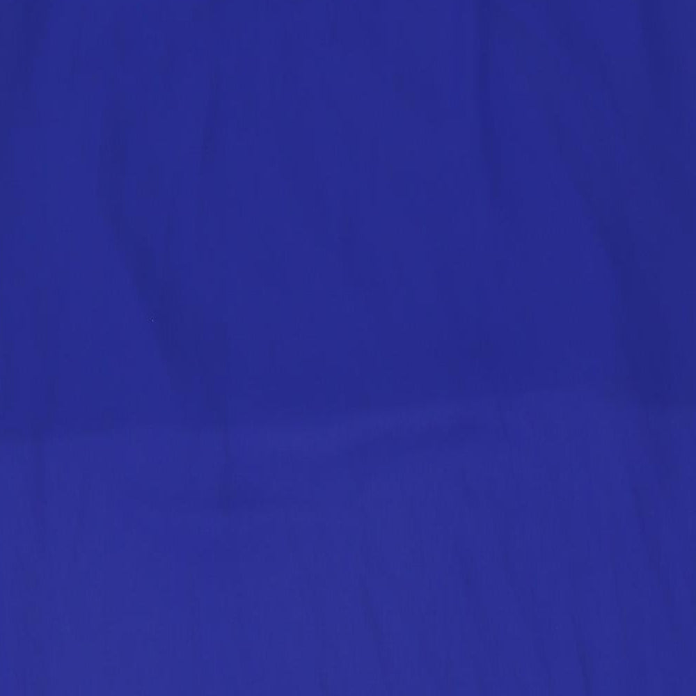 H&M Womens Blue Polyester Maxi Skirt Size 10