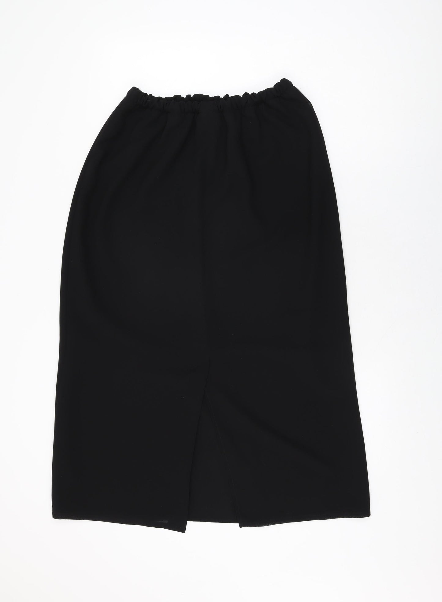 Godske Womens Black Polyester Straight & Pencil Skirt Size 16