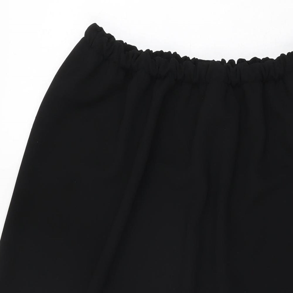 Godske Womens Black Polyester Straight & Pencil Skirt Size 16