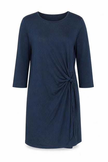 Gap Womens Blue Polyester Shift Size L Round Neck Pullover
