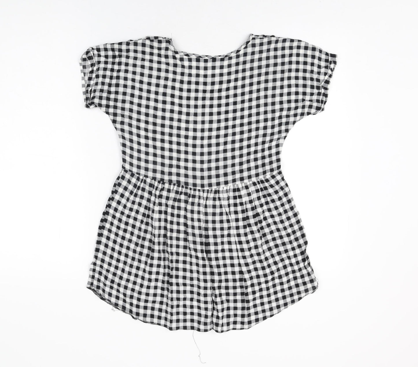 Womens UK Size 8 Dorothy Perkins Black Basic T-Shirt