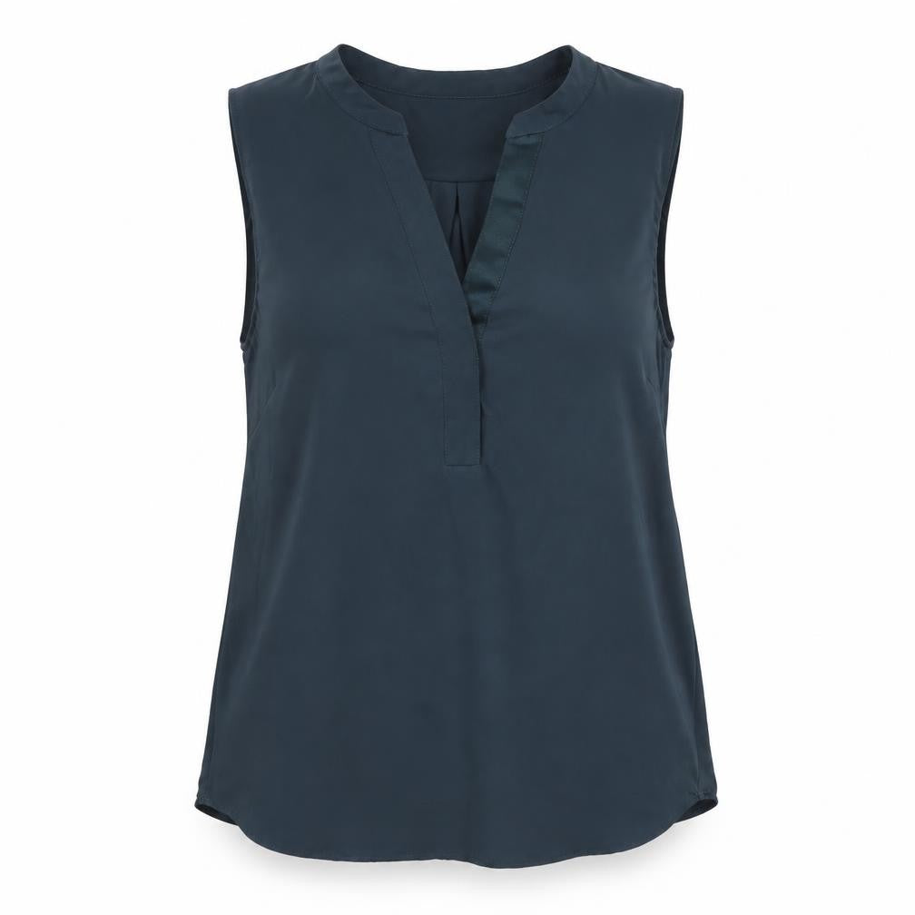 Womens UK Size 6 H&M Blue Basic Blouse