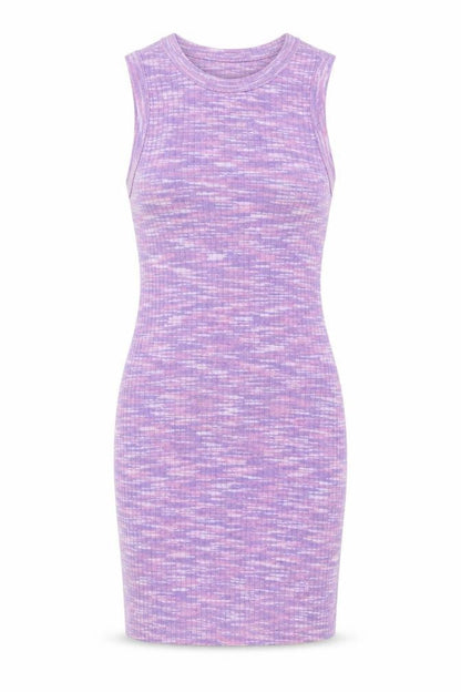 H&M Womens Purple Geometric Polyester Bodycon Size XS Round Neck Pullover