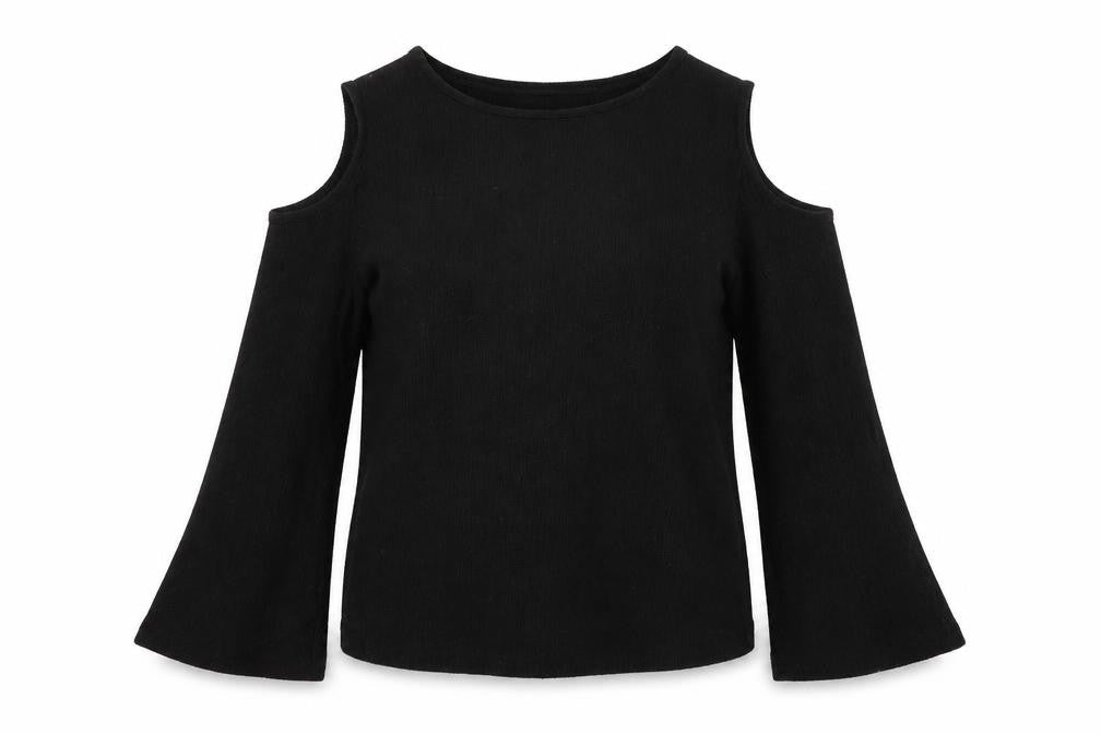 Womens UK Size M H&M Black Basic T-Shirt