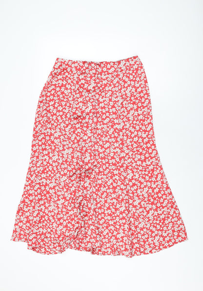 Womens UK Size S Zara Flare  Skirt
