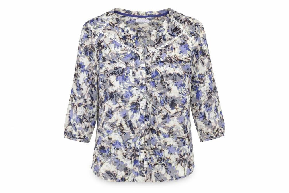 Womens UK Size 16 Per Una Multicoloured Basic Button-Up