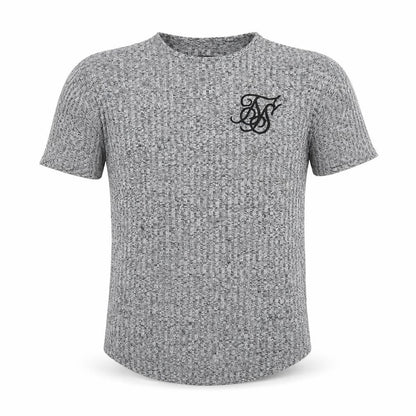 Mens UK Size XS SikSilk Grey  T-Shirt