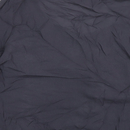 RJR.John Rocha Womens Grey Viscose Basic Blouse Size 10 Scoop Neck