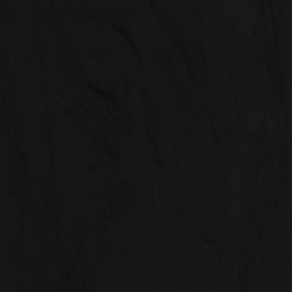 Boohoo Womens Black Viscose Maxi Size 16 Round Neck Pullover