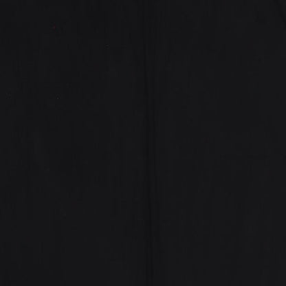 Boohoo Womens Black Viscose Maxi Size 16 Round Neck Pullover