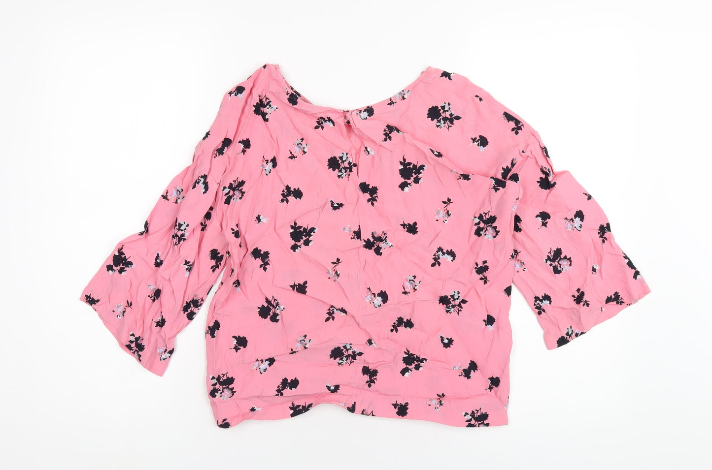 Womens UK Size 8 NEXT Pink Basic T-Shirt