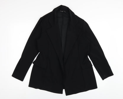 Womens UK Size 10 Boohoo Black Jacket