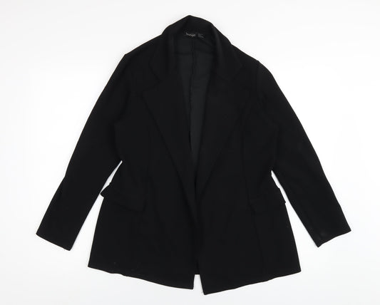 Womens UK Size 10 Boohoo Black Jacket
